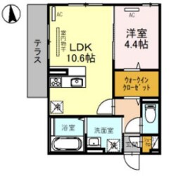 仮称D-ROOM柏田西１丁目PJ　A号地の物件間取画像